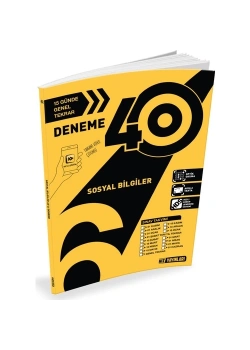 6.Sınıf Sosyal Bilgiler 40 Deneme   Hızyayın