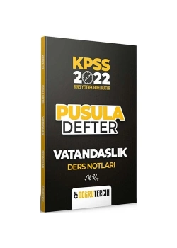 Kpss 2022 Pusula Defter Vatandaşlık Ders Notları Doğru Tercih