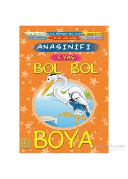 Anasınıfı 6 Yaş Bol Bol Boya   Vişne