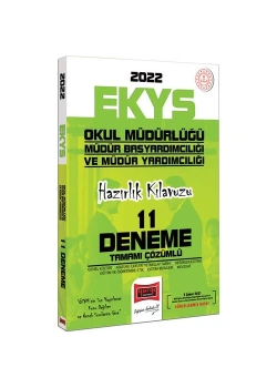 Yargı 2022 Ekys Okul Müdürlüğü Ve Yardımcılığı 11 Çözümlü Deneme
