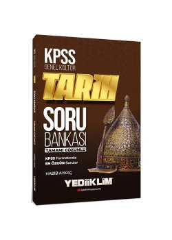 Kpss Gk Tarih Çözümlü Soru Bankası  Yediiklim