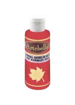 Artebella Opak Akri̇Li̇K 130 Cc Çi̇Lek Kirmizi 3043