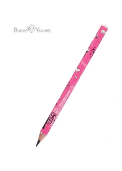 Bruno Visconti Happy Graphıx 4B Üçgen Kurşun Kalem Romantik 21-0062/05