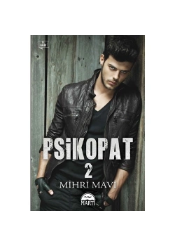 Psikopat 2 Karton Kapak Mihri Mavi  Martı Yayın