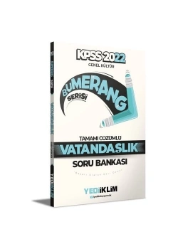Kpss 2022 Gk Bumerang Vatandaşlık Çözümlü Soru Bankası  Yediiklim