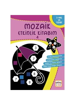 Mozaik Etkinlik Kitabım 4 Dörtgen 3+ Yaş