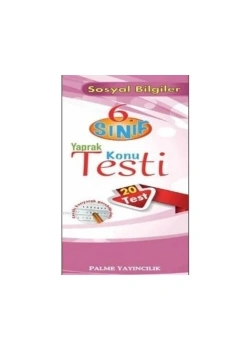 Palme 6.Sınıf Sosyal Bilgiler Yaprak Test