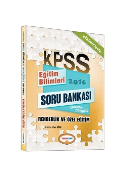 Kpss Eğitim B.Rehberlik Özel Eğitim Soru Bankası