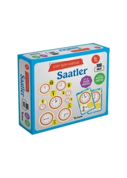 Saatler 4 İşlem Kartlar Kutulu 6 +Yaş Teleskop