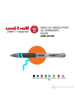 Uniball Signo 207Nd 0.7 Mekanik Jel Kalem Siyah