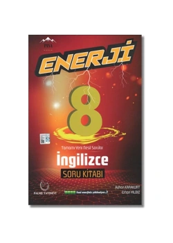 Palme 8.Sınıf İngilizce Enerji Soru Kitabı