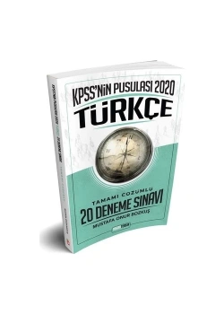Kpss Nin Pusulası Türkçe Çözümlü 20 Deneme Doğru Tercih
