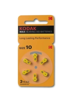 Kodak P10 Medikal İşitme Cihazı Pili 6 Lı