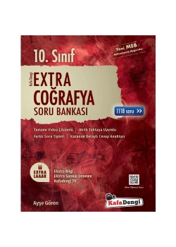 10.Sınıf Coğrafya Extra Soru Bankası  Kafadengi