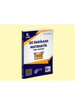 Dakika 6.Sınıf 20 Dakikada Matematik Soru Bankası