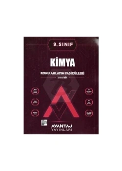 *Kampanya*  Avantaj 9.Sınıf Kimya Konu Anlatım Fasikülleri