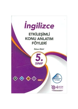 5. Sınıf İngilizce Etkileşimli Konu Anlatim Föyleri 4 Adım