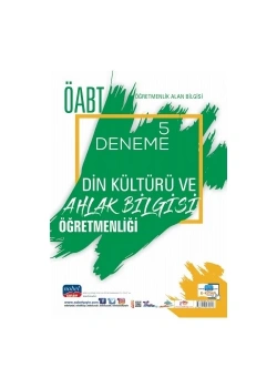 Nobel Öabt Din Kültürü Öğretmenliği 5 Deneme