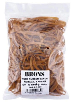 Brons Geniş Ambalaj Lastiği 500 Gr Br-628
