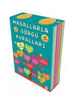 Masallarla Görgü Kuralları 10 Kitap Timaş Çocuk