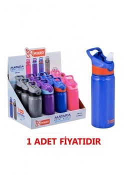 Mikro Mt 2515-12 600 Ml Aliminyum Matara
