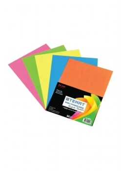 Temat 100 Sayfa A4 Renkli Fotokopi Kağıdı Fosforlu Renkler Kod:328708