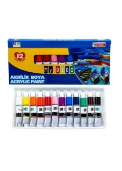 Südor Mydido Akrilik Boya 9Ml Tüp 12Li My14