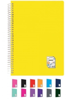 Çınar 73001 Colormaxı Sipiralli A4 Pp Kapak 72 Yp Çizgili Defter