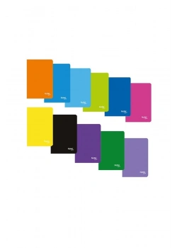 Notte Dikişli Plastık Kap. A5 Trend 80 Yp. Kareli As Defter