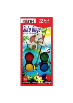 Fatih Sulu Boya 12 Li S12 Yeni Formül Fa00904Ysb12Rbs