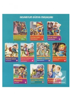 Dünya Masallari Seri̇Si̇ Şeki̇Lli̇ Kesi̇M 23,5*33 Cm Akvaryum