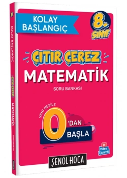 8.Sınıf Matematik Çıtır Çerez Soru Bankası Şenol Hoca