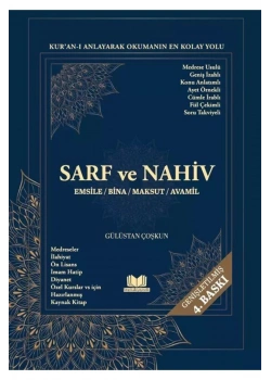 Geniş İzahlı Sarf Ve Nahiv Emsile-Bina-Maksut-Avamil Gülüstan Coşkun 2.Hm Ciltli Kitap Kal