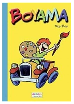 Boyama Kitabım Taşıtlar Meslekler  Minik Ada