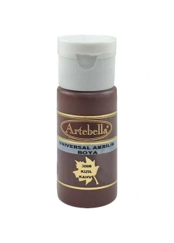 Artebella 3007 Opak Boya Kahve 30 Cc