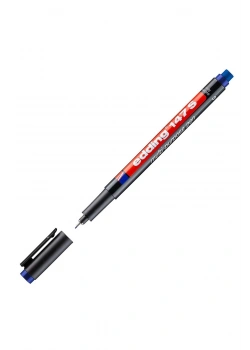 Edding Asetat Kalemi Silgili Mavi E147S