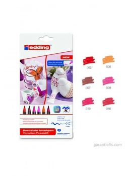 Edding 4200 Porselen Kalemi 1-4 Mm 6 Renk