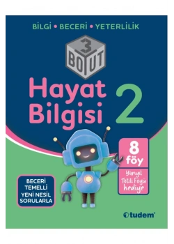 Tudem 2.Sınıf Hayat Bilgisi 3 Boyut