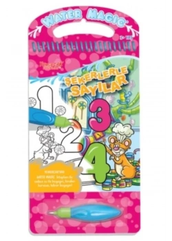 Şekerlerle Sayılar Boyama Fırçalı Kitap Yumurcak