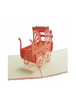 Esseniro 3D Kart Pembe Puset Kod:Bb01