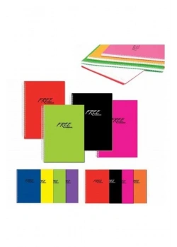 Keskin Color A4 100 Yp. Kareli Pp Kapak Free Defter