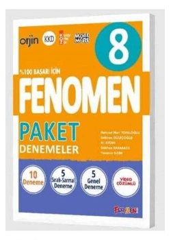 Fenomen 8.Sınıf Tüm Dersler Paket Denemeler