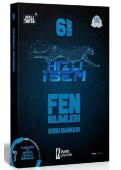 İsem 6.Sınıf Fen Bilimleri Soru Bankası