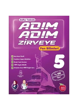 Newton 5.Sınıf Fen Bilimleri Adım Adım Zirveye Defter Tadında