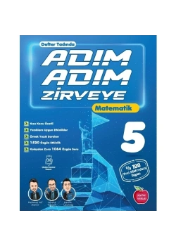 Newton 5.Sınıf Matematik Adım Adım Zirveye Defter Tadında