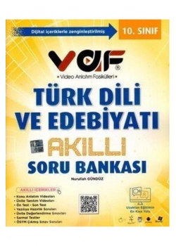Vaf 10.Sınıf Türk Dili Edebiyatı Soru Bankası
