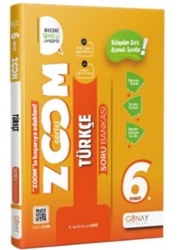 Günay 6.Sınıf Türkçe Soru Bankası Zoom Serisi