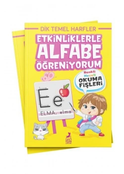Etkinliklerle Alfabe Öğreniyorum Ren Çocuk
