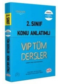 Editör 2.Sınıf Vip Tüm Dersler Konu Anlatımlı