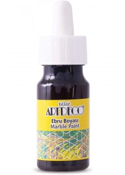 Lisans Artdeco Ebru Boyası 30Ml. Kahverengi Lv-Y-016B-15